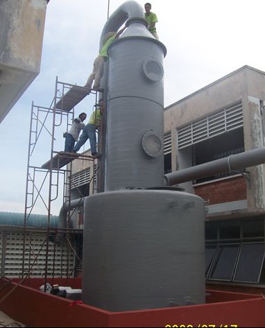 FRP Scrubber and Ductings