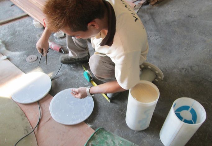 FRP Lined Thermoplastic Tanks