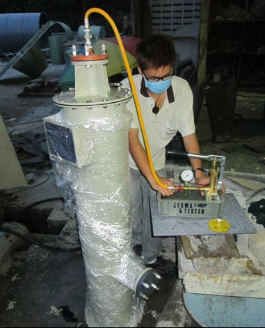 FRP Lined Thermoplastic Tanks