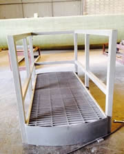 FRP Walkway Platform