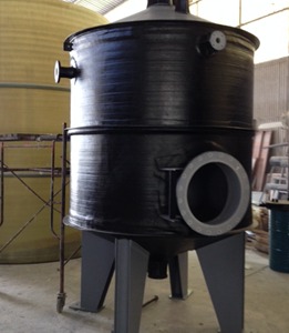 FRP Lined Thermoplastic Tank